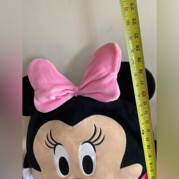Stuffed Animal Plush Toy, Disney Baby Minnie Mouse, 20” Pink & black - Picture 3 of 13
